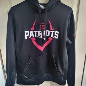 Nike New England Patriots Hoodie Breast Cancer Awareness Hoodie (the writing is